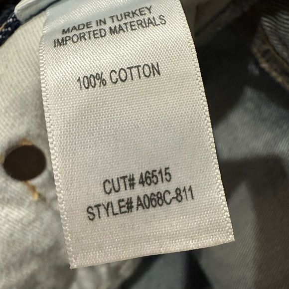 AGOLDE Quinn high rise distressed denim skirt in ransom wash A068C-811 size 28 - Picture 6 of 10